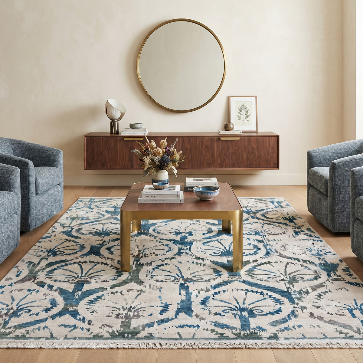 Amer Dazzle DAZ-3 Ivory area rug - lifestyle view