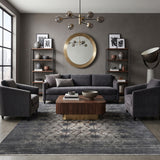 Amer Dazzle DAZ-95 Graphite area rug - lifestyle view
