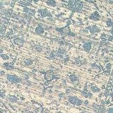 Amer Dazzle DAZ-2 Ivory / Blue area rug - close-up view