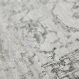 Amer Dazzle DAZ-8 Ivory / Iron area rug - profile view