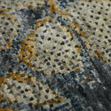 Amer Dazzle DAZ-95 Graphite area rug - close-up view