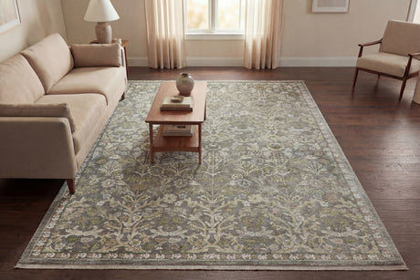 Dynamic Rugs Denali 11622 Power Loomed Transitional Brown/Beige/Cream Rug