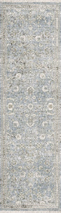 Dynamic Rugs Dharma 12040 Power Loomed Transitional Light Blue/Beige Rug