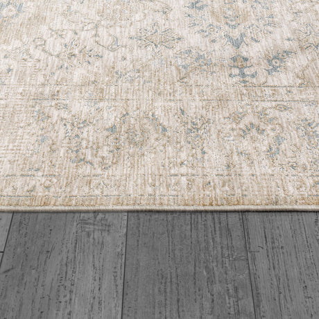 Dynamic Rugs Dharma 12041 Power Loomed Transitional Ivory/Beige Rug