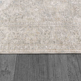 Dynamic Rugs Dharma 12041 Power Loomed Transitional Light Beige/Grey Rug