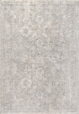 Dynamic Rugs Dharma 12041 Power Loomed Transitional Light Beige/Grey Rug - rectangular rug view