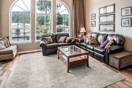 Dynamic Rugs Dharma 12043 Power Loomed Transitional Beige/Multi Rug