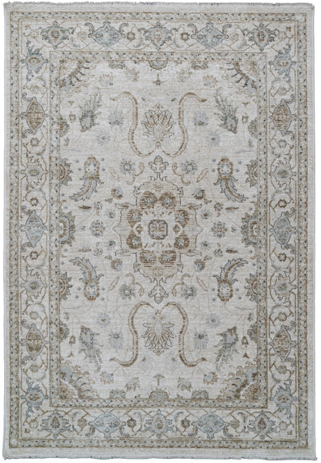 Dynamic Rugs Diamond 10280 Power Loomed Traditional Cream/Beige/Multi Rug