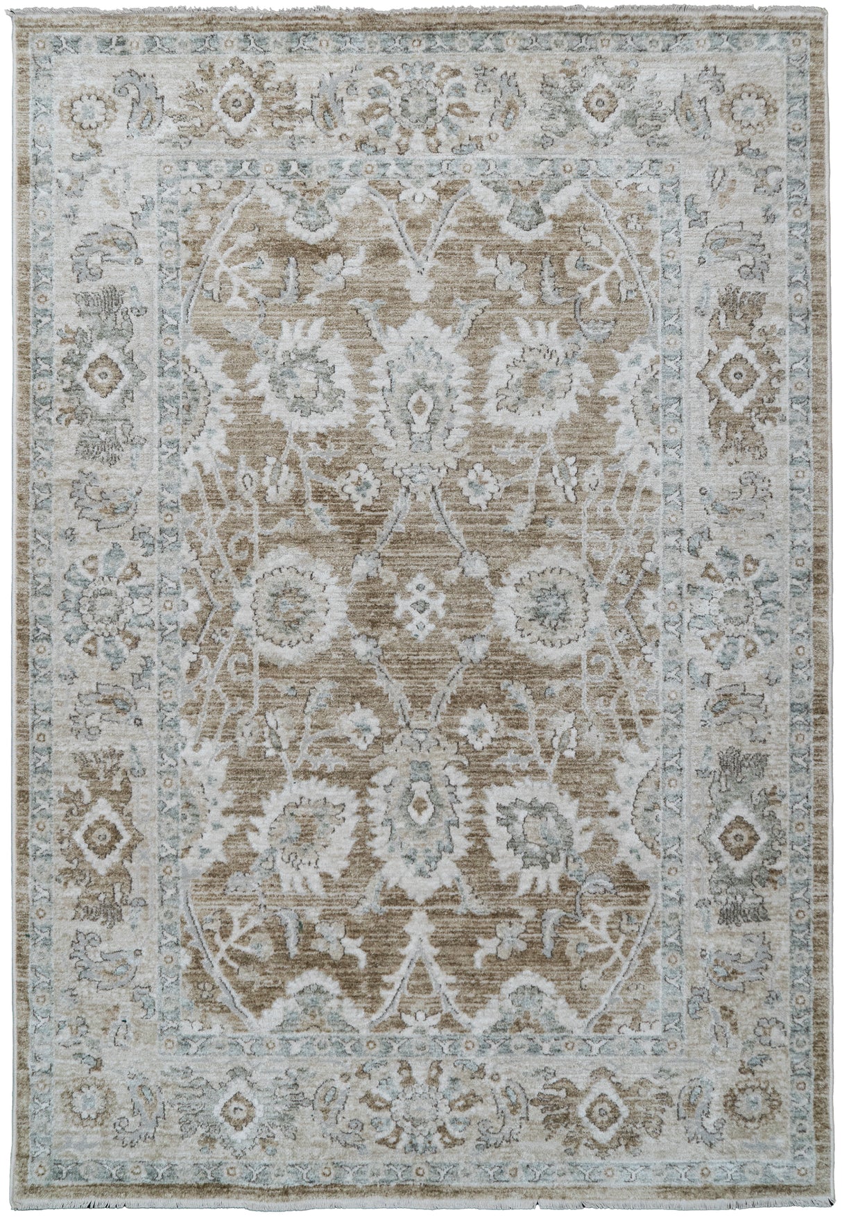 Dynamic Rugs Diamond 10282 Power Loomed Transitional Cream/Gold/Beige Rug