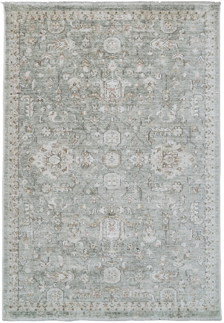 Dynamic Rugs Diamond 10283 Power Loomed Traditional Cream/Light Beige Rug