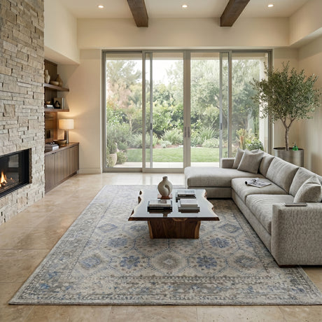 Amer Divine DIV-2 Beige area rug - lifestyle view