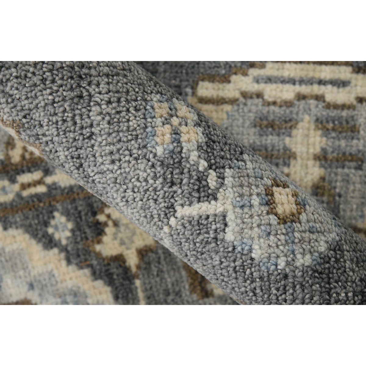 Amer Divine DIV-5 Brown / Beige area rug - color swatch view