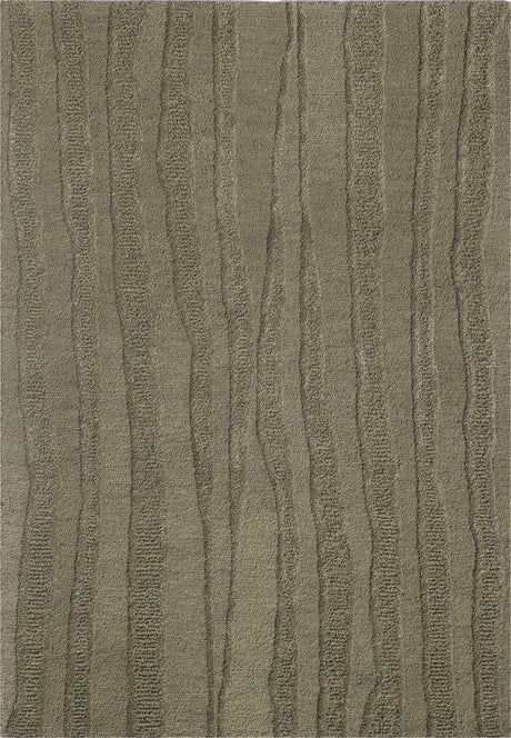 Dynamic Rugs Drift 18750 Handmade Modern Green Rug