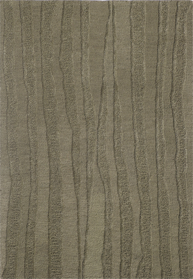 Dynamic Rugs Drift 18750 Handmade Modern Green Rug