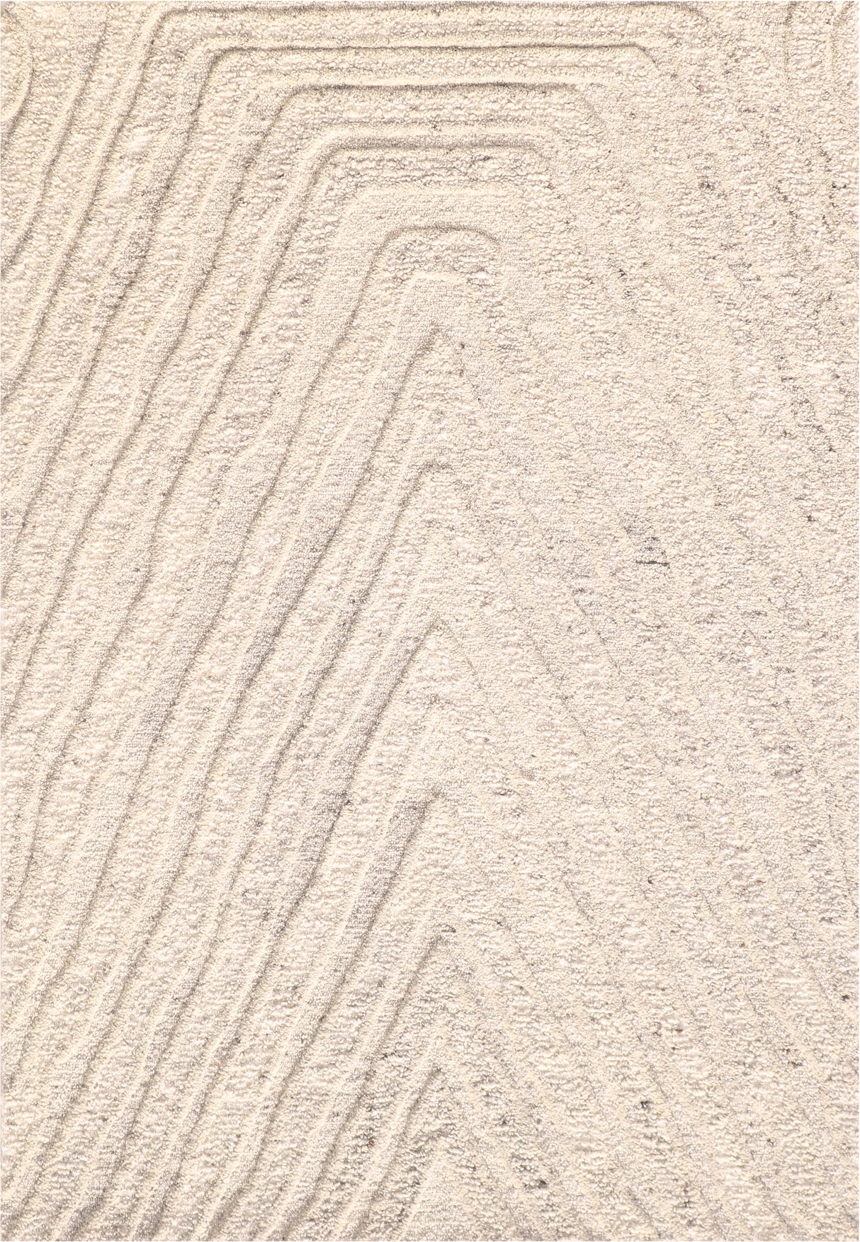 Dynamic Rugs Drift 18751 Handmade Modern Cream Rug