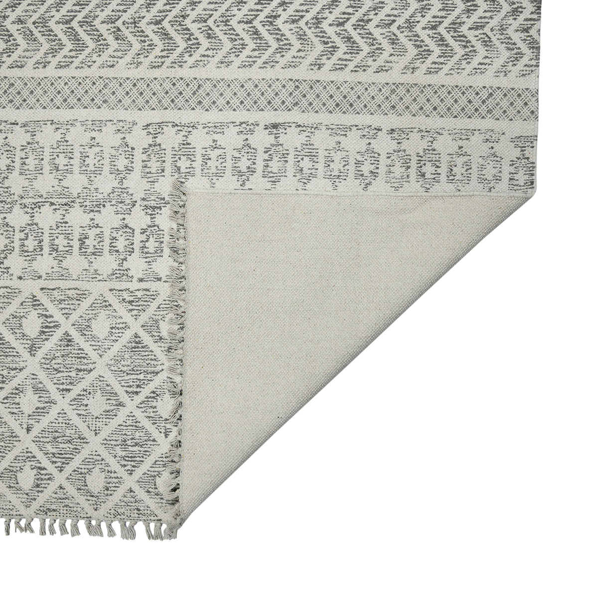 Amer Dune DUN-5 Gray area rug - back view