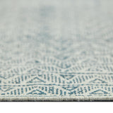 Amer Dune DUN-6 Blue area rug - profile view