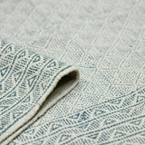 Amer Dune DUN-6 Blue area rug - rolled view