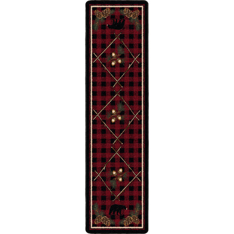 American Dakota Deep Woods Red Rug