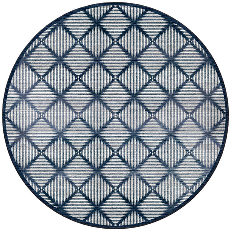 American Dakota Diamond Weave Denim Rug