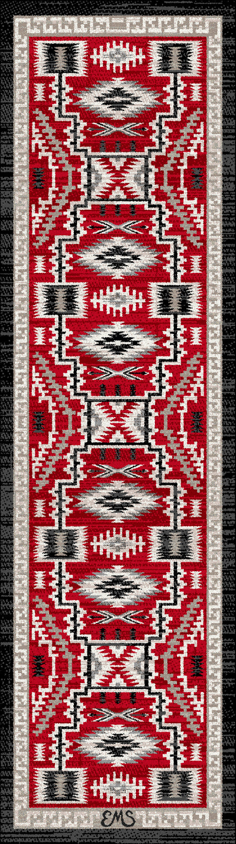 American Dakota Dream Receiver Red Rug