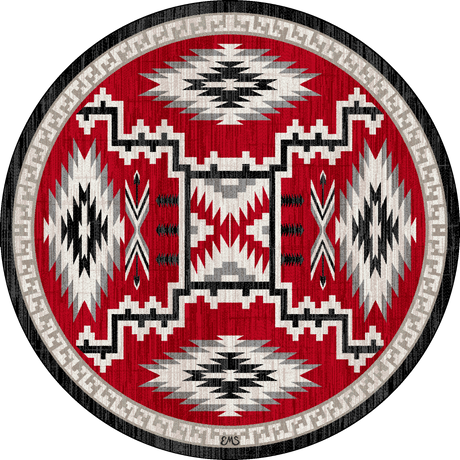 American Dakota Dream Receiver Red Rug