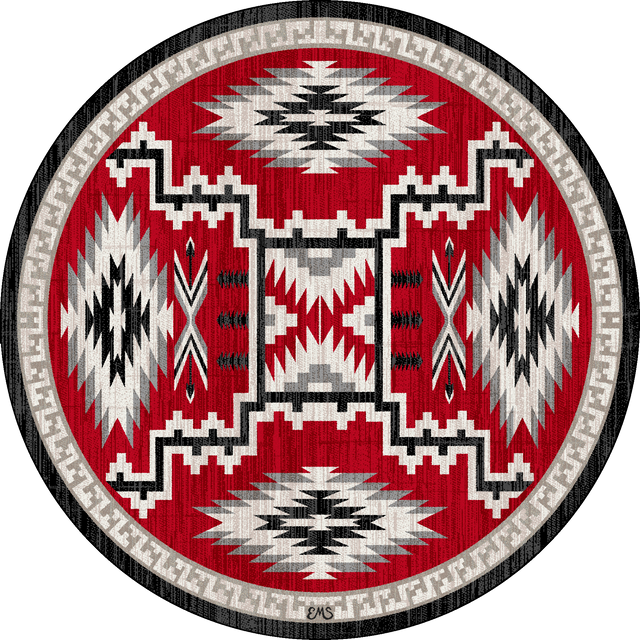 American Dakota Dream Receiver Red Rug