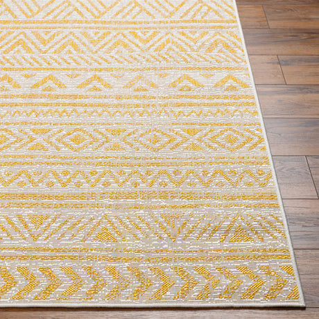 Surya Eagean Eag-2431 Ivory, Mustard Rug.