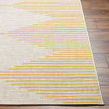 Surya Eagean Eag-2433 Ivory, Mustard Rug.