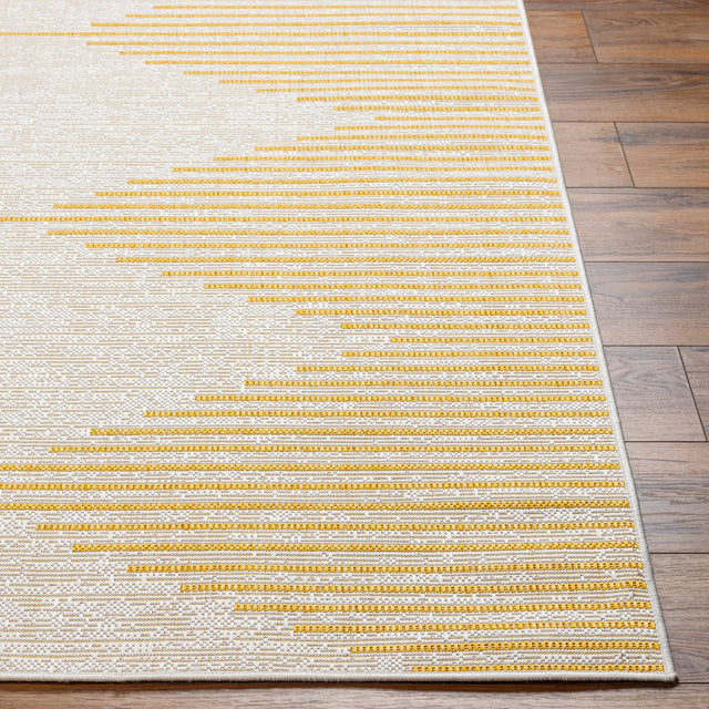 Surya Eagean Eag-2433 Ivory, Mustard Rug.