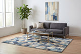 Dynamic Rugs Eclipse 63263 Blue / Multi Rugs - room scene