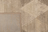 Dynamic Rugs Eclipse 63263 Beige Rugs - corner detail
