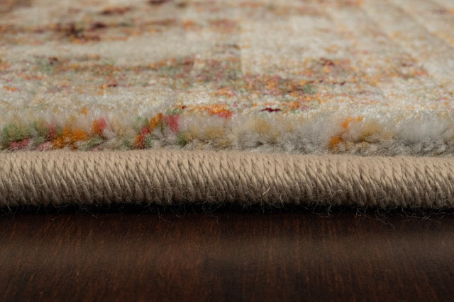Dynamic Rugs Eclipse 63393 Beige / Rust Rugs - pile detail