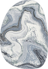 Dynamic Rugs Eclipse 63436 Power Loomed Modern Grey/Cream Rug