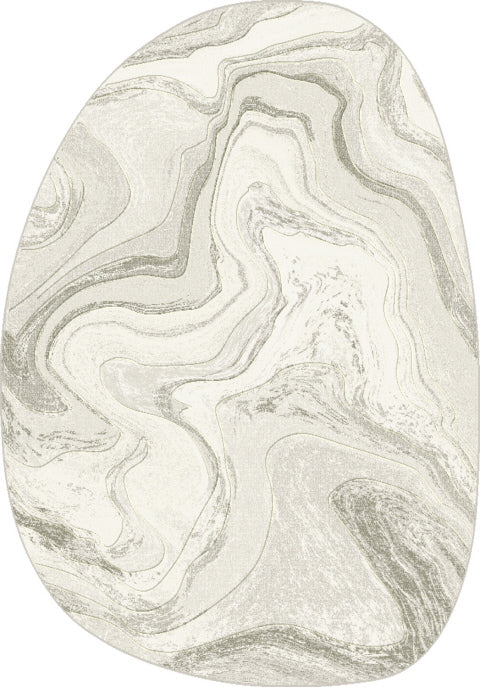 Dynamic Rugs Eclipse 63436 Power Loomed Modern Beige Rug