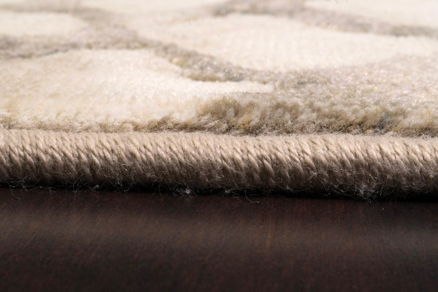 Dynamic Rugs Eclipse 64194 Ivory Rugs - pile detail