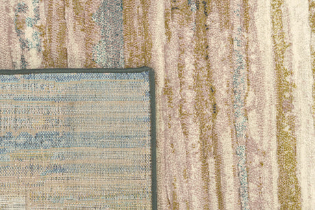 Dynamic Rugs Eclipse 79138 Blue / Grey Rugs - corner detail