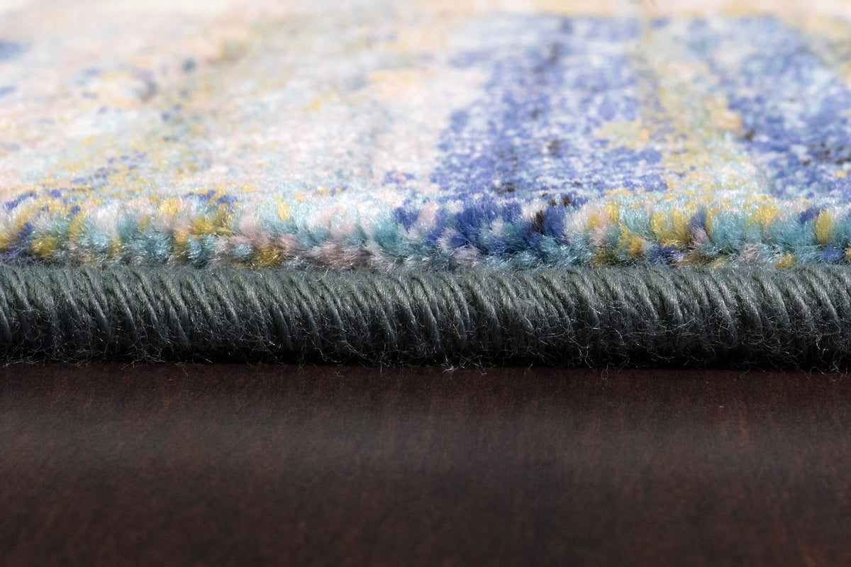 Dynamic Rugs Eclipse 79138 Blue / Grey Rugs - pile detail