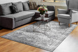 Dynamic Rugs Elise 6300 Power Loomed Traditional Grey Rug