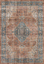Dynamic Rugs Elise 6305 Power Loomed Traditional Red/Blue/Beige Rug
