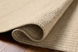 Loloi Elma ELM-01 Contemporary Hand Woven Bone Rug