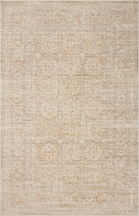 Loloi Elora ELR-03 Traditional Power Loomed Natural, Terracotta Rug