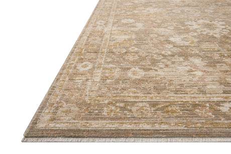 Loloi Elora ELR-04 Traditional Power Loomed Bark, Spice Rug