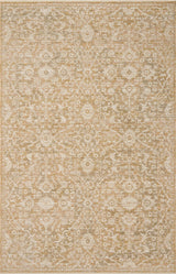 Loloi Elora ELR-06 Traditional Power Loomed Gold Natural Rug