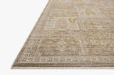 Loloi Elora ELR-07 Traditional Power Loomed Mushroom, Ochre Rug