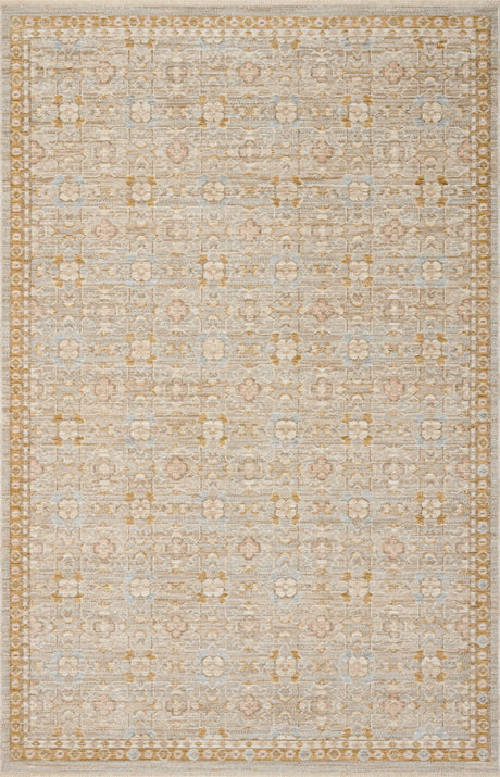 Loloi Elora ELR-08 Traditional Power Loomed Neutral, Multi Rug