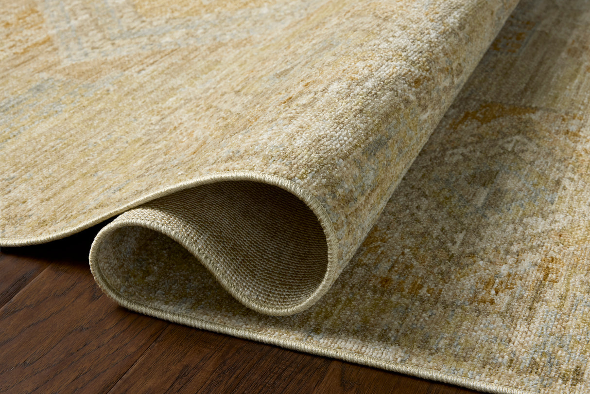 Loloi Elora ELR-09 Traditional Power Loomed Pistachio, Clay Rug