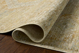 Loloi Elora ELR-09 Traditional Power Loomed Pistachio, Clay Rug
