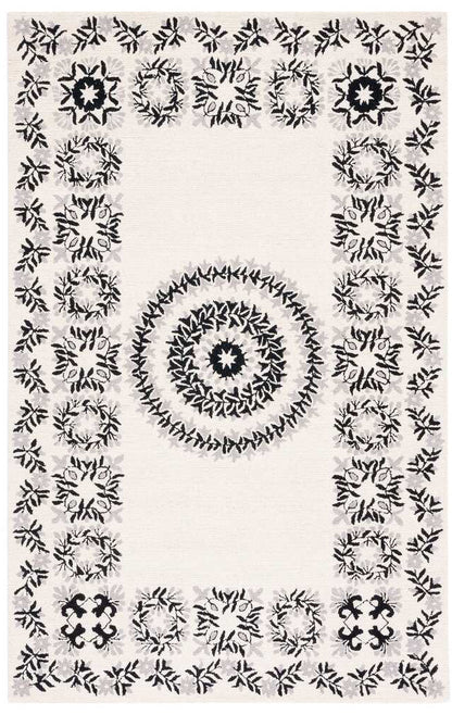 Safavieh Empire Em826A Ivory/Black Area Rug