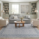 Amer Empress EMP-9 Sky Blue area rug - lifestyle view